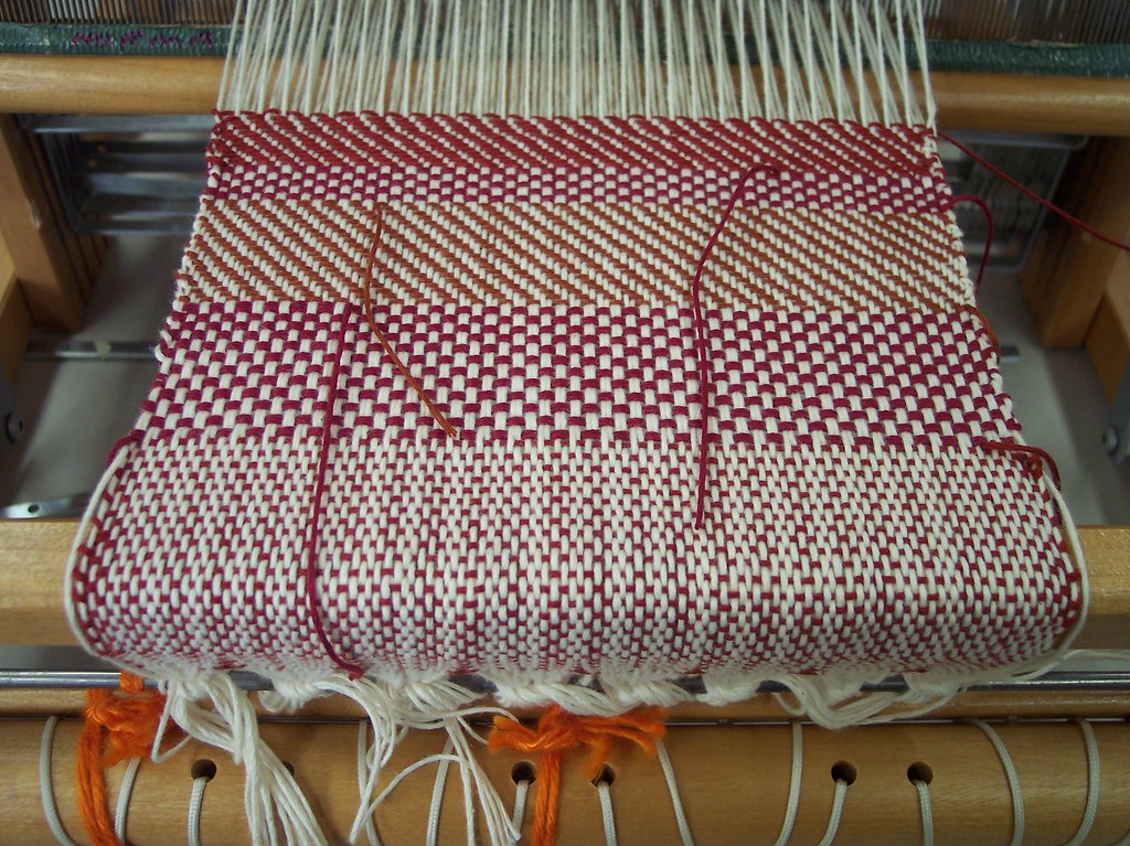 weaving / weben