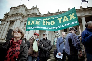 Anti Carbon Tax Rally, Melbourne