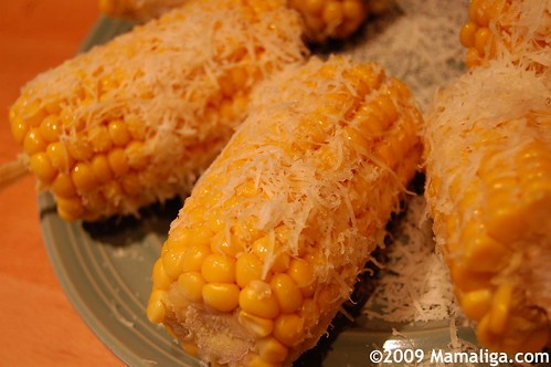 Parmesan Rolled Sweet Corn