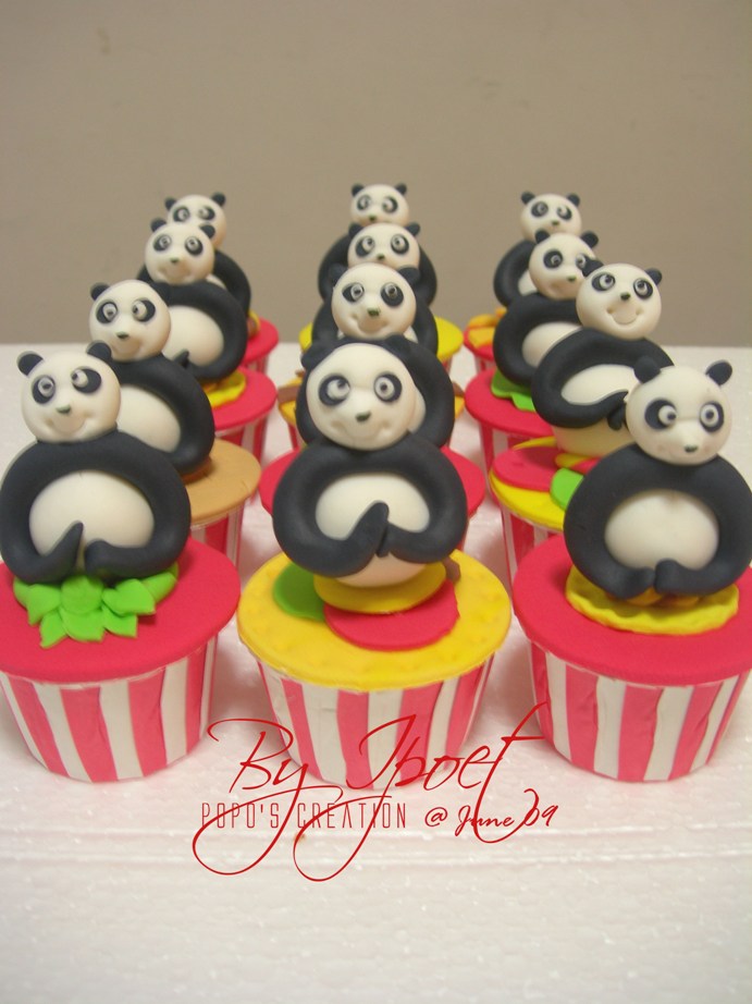 Kungfu Panda Cupcake