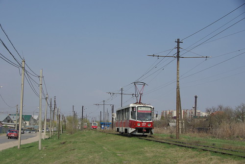 Saratov tram 71-608KM №1327 ©  trolleway