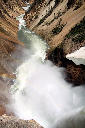 Blink of Lower Yellowstone Falls