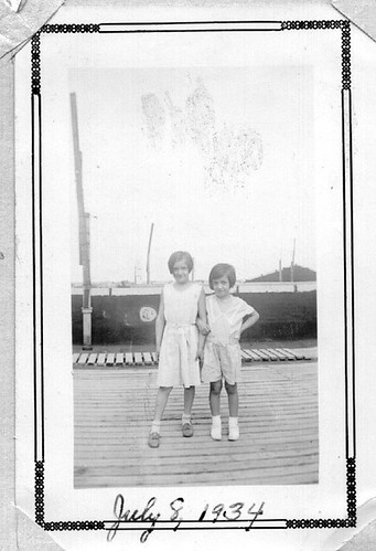 Johanna D'Ippolito and Paula Periale , July 8, 1934 