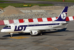 Embraer ERJ-170-100LR, LOT - Polish Airlines / Polskie Linie Lotnicze, Warszawa - Okęcie (Frederic Chopin) (WAW / EPWA) 03.05.07