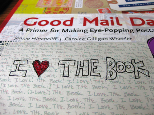 My first mail art and the book that inspired it