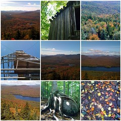 Autumn comes to Goodnow Mountain in the Adirondacks