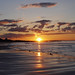 Bamburgh Beach - sunset