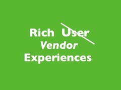 Rich Vendor Experiences