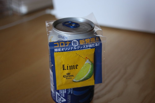 Conona Beer Can with Lime Bag