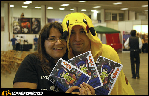 Pikachu &cia con el fanzine FTW