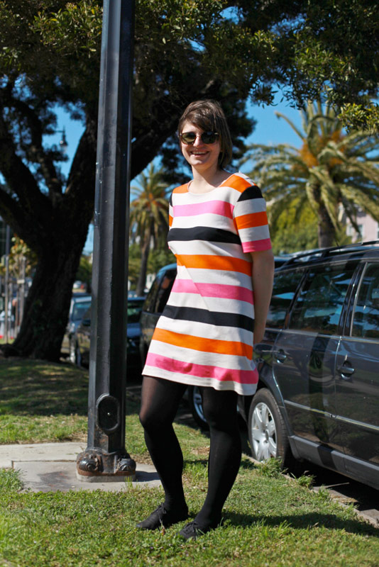 pinkstripe san francisco street fashion style