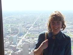 On top of the Hancock tower