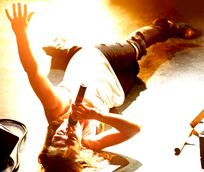 Gapers-Emily-lying-down-on-the-stage