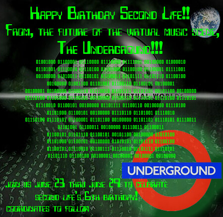 The Underground Celebrates SL's 6th Bday!!