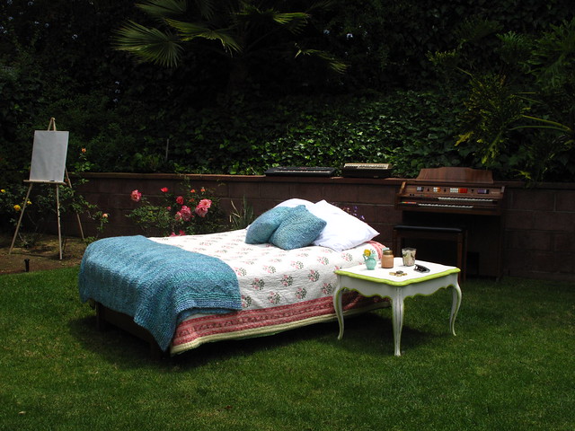 The outdoor bedroom!