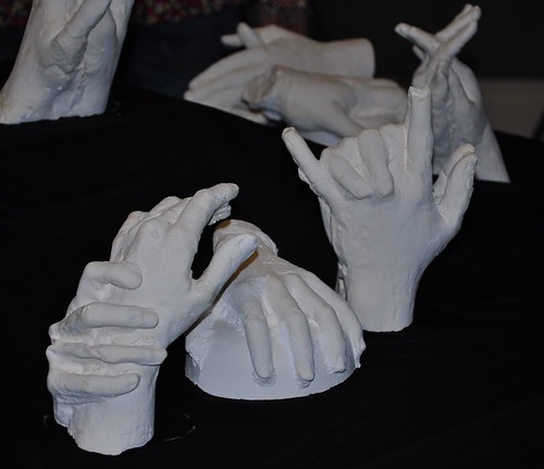 Art show hands