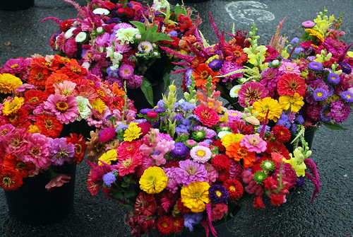 farmers market flowers