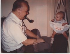 with granddaddy 8 Dec 1970