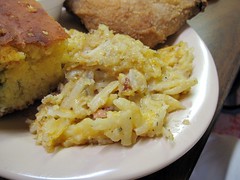 carver's country kitchen - cheesy potato ham casserole