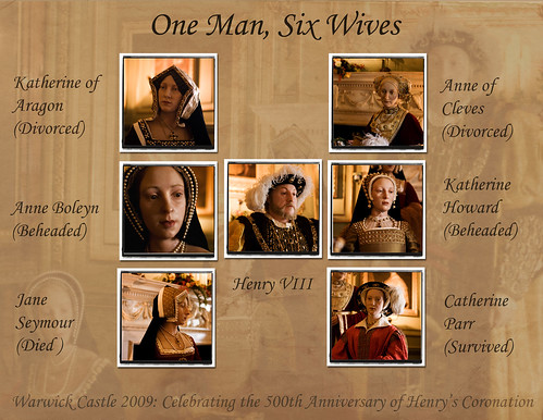 wives of king henry viii. Henry VIII and his 6 wives