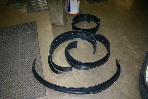 The flexi wheel arches