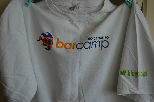 Camiseta brinde Barcamp Rio de Janeiro