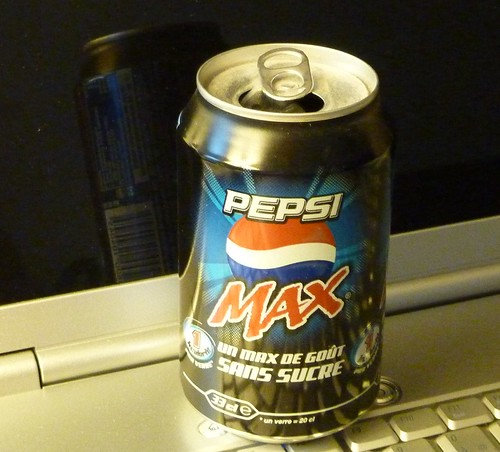 Canette Pepsi Max