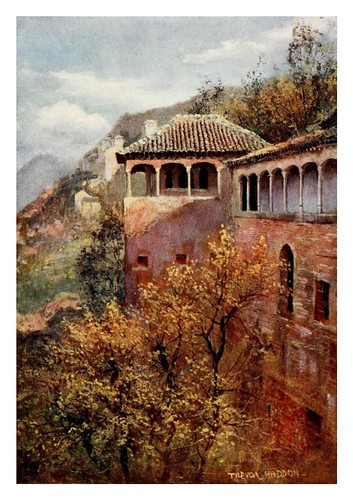 044-Granada-Tocador de la Reina-Southern Spain 1908- Trevor Haddon