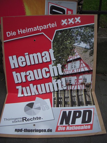 Nazi Campaign Poster.