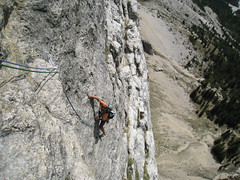 Piz Ciavazes, Roberta 83 - Climbing in Dolomiti