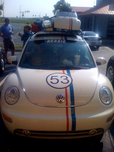 Herbie the Love Bug joins Eastern Caravan