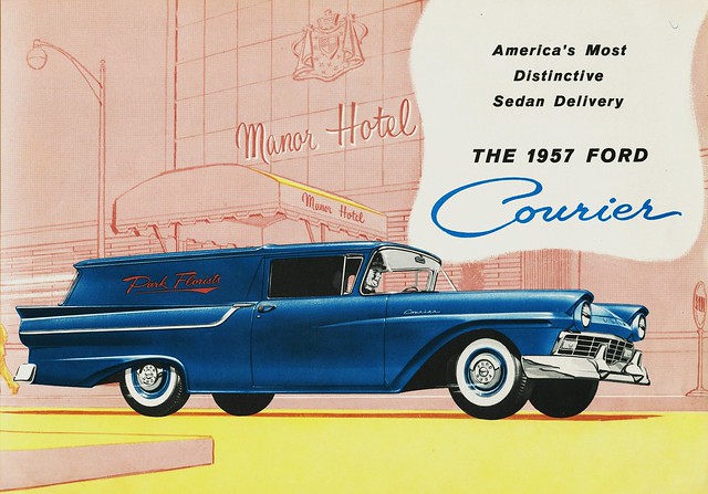 ford 1957 courier brochure sedandelivery