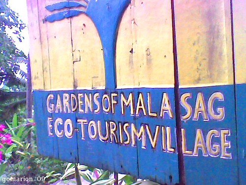 Gardens of Malasag Entrance Sign