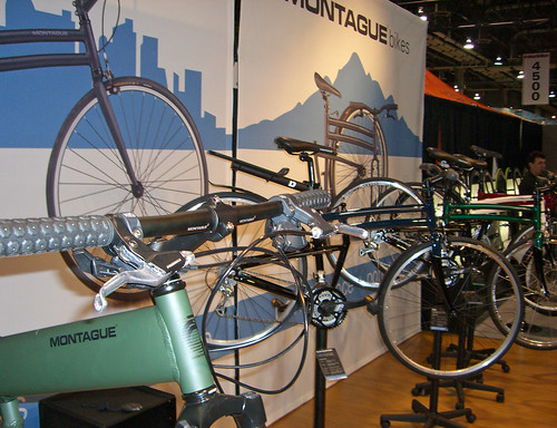Montague Bikes booth at Interbike 2009!