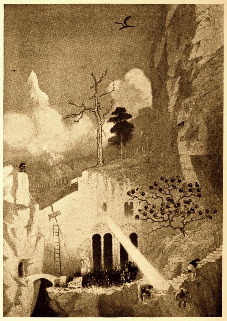 Sidney Sime - The Edge of the World (1912)