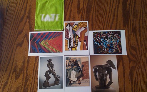 Futurism postcards - Tate Modern