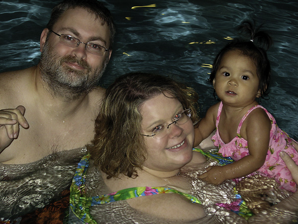 family swim