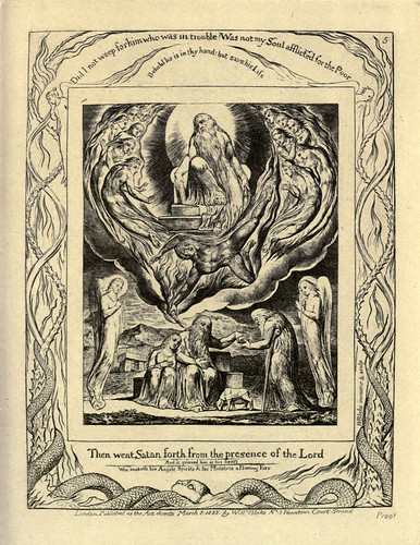 012- El libro de Job-William Blake 1825