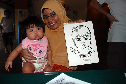 Caricature live sketching for Costa Sands Resort Day 3 - 6