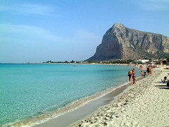 San Vito lo Capo in Sicily, one of italy's most famous beaches