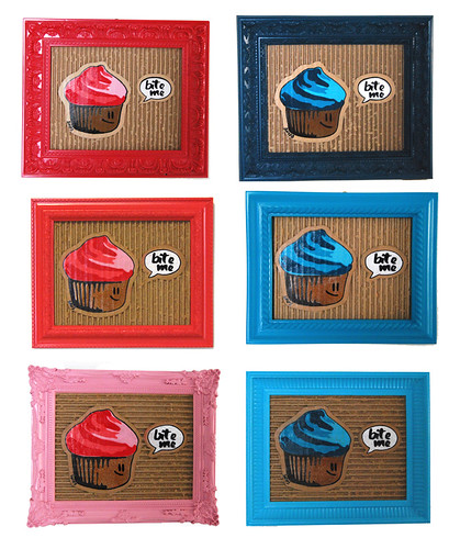 cardboard cupcakes