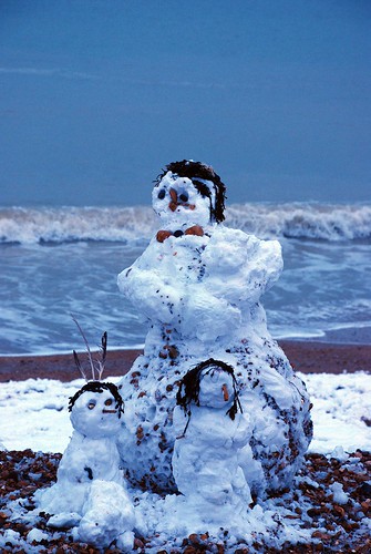 2009;. Beach;. Brighton Hove Snow 
