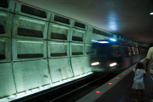 Subway metro in Washington DC