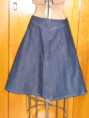 Audrey's new skirt (front)