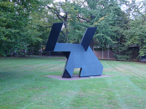 Sculpture in front of Prospect House