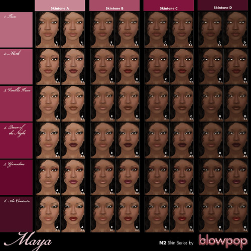 Maya - Makeup Grid