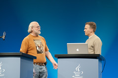 Tor Norbye and James Gosling, General Session "The Toy Show" on June 5, JavaOne 2009 San Francisco