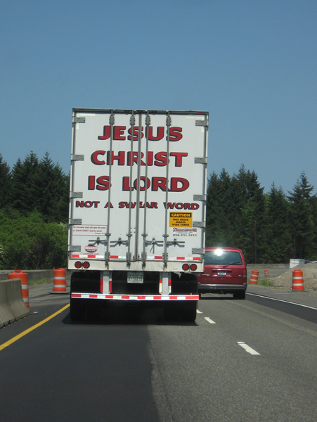 Jesus truck