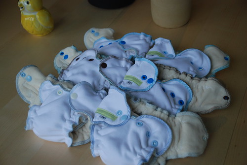 welcome home, baby boy! fitted cloth diapers