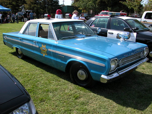 plymouth police car